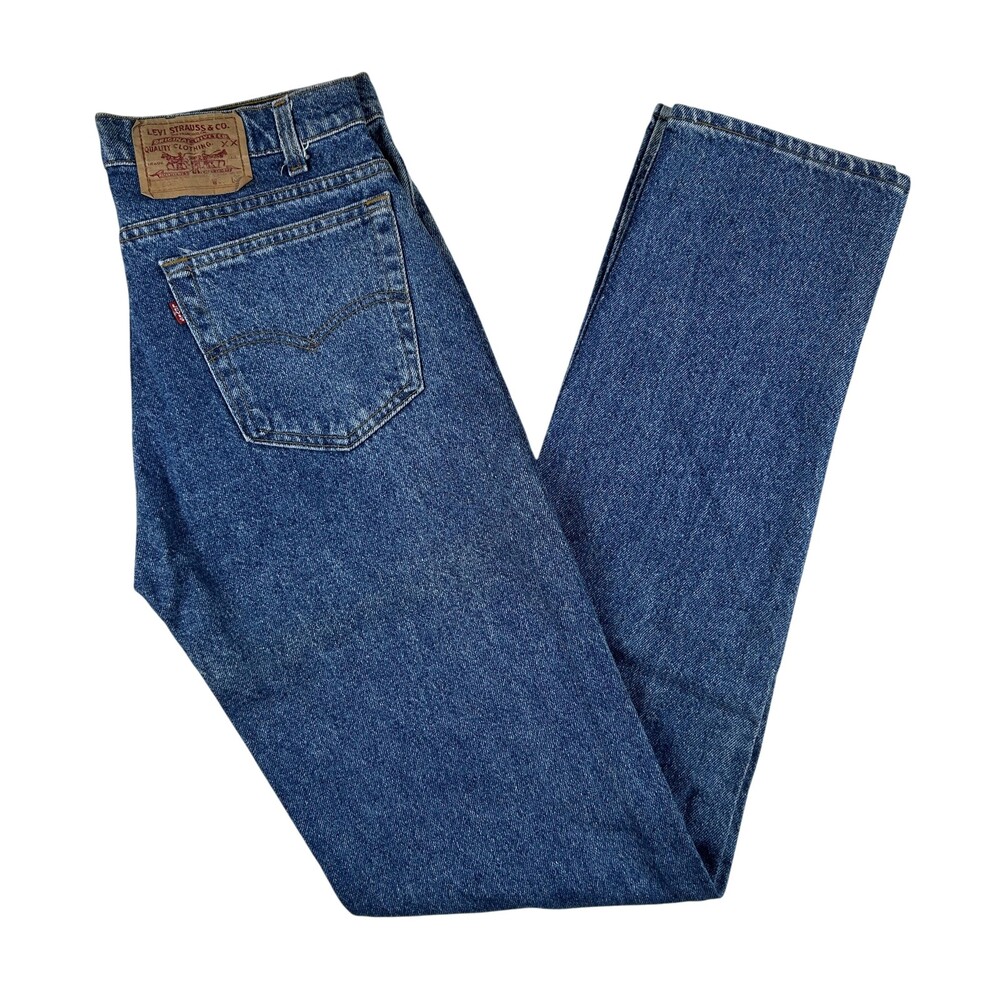 Vintage Levi's 505 Jeans Mens 32x36 Blue Denim Straight Leg Made In USA 90s